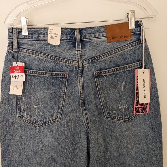 Aritzia Denim Forum Boyfriend Jeans (with tags) - Picture 5 of 5
